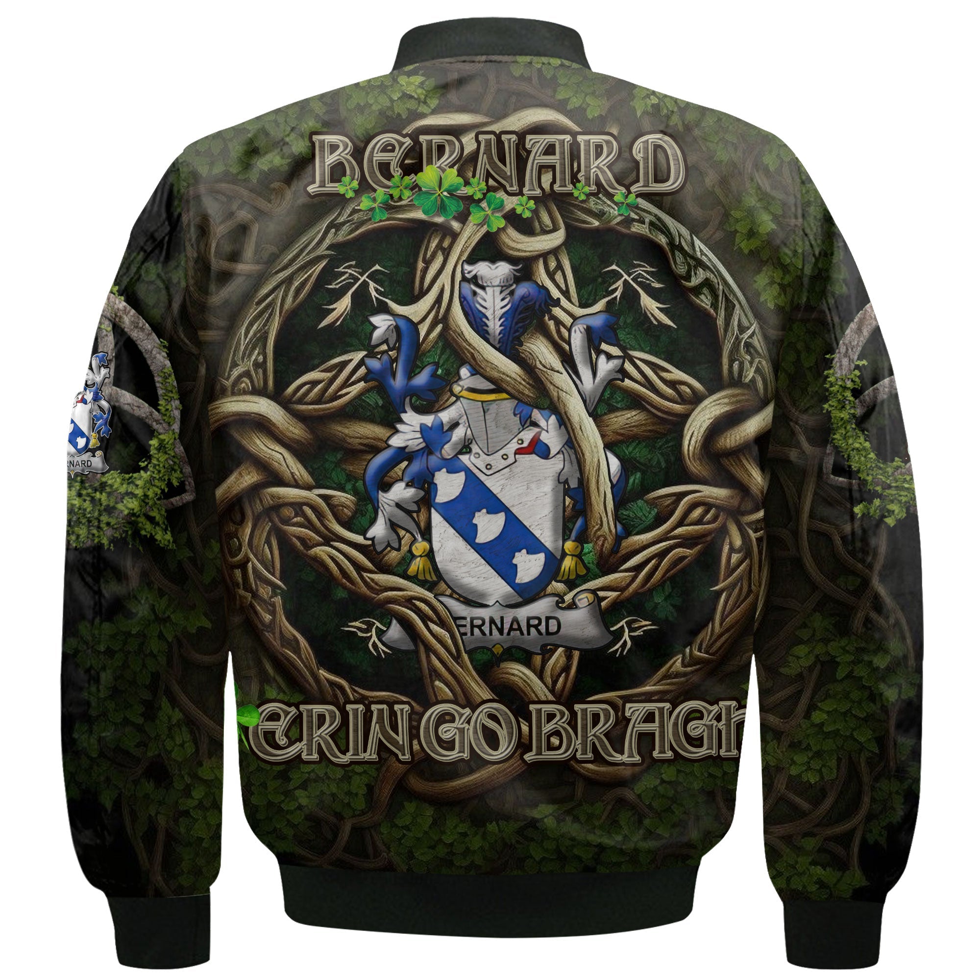 Bernard Bomber Jackets Ireland Is My Root Style