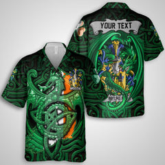 Betham Hawaiian Shirts The Green Dragon Of Ireland Style