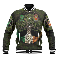 Bindon Baseball Jackets Ireland Is My Root Style