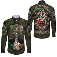 Blacke Long Sleeve Button Shirts Ireland Is My Root Style