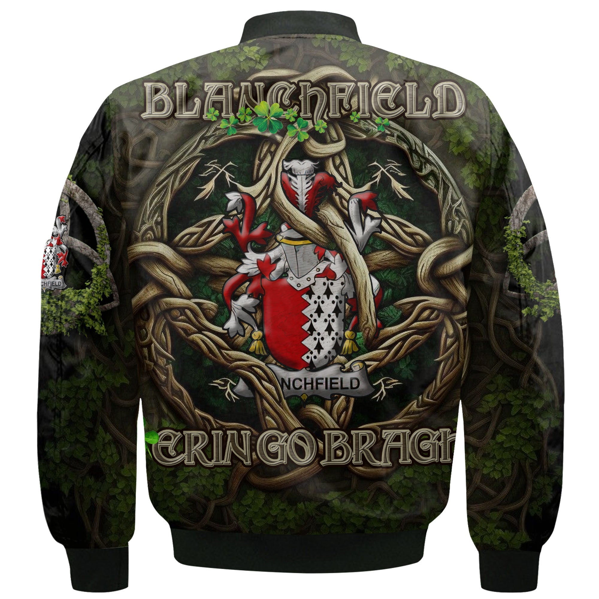 Blanchfield Bomber Jackets Ireland Is My Root Style