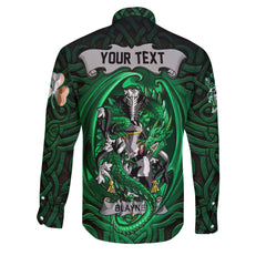 Blayney Long Sleeve Button Shirts The Green Dragon Of Ireland Style