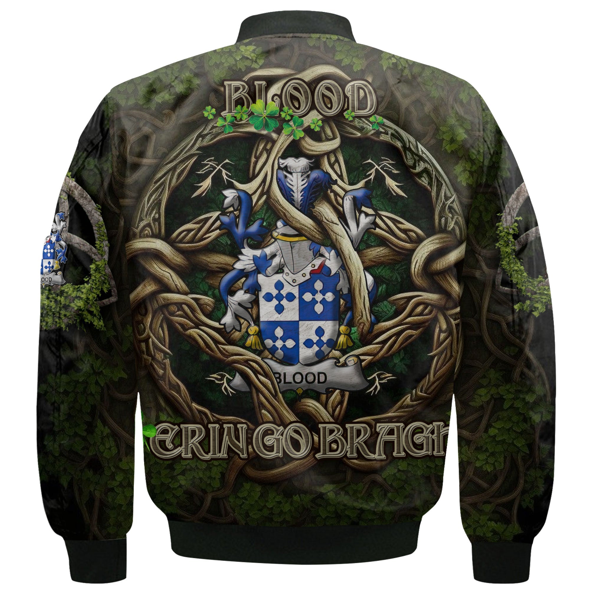 Blood Bomber Jackets Ireland Is My Root Style