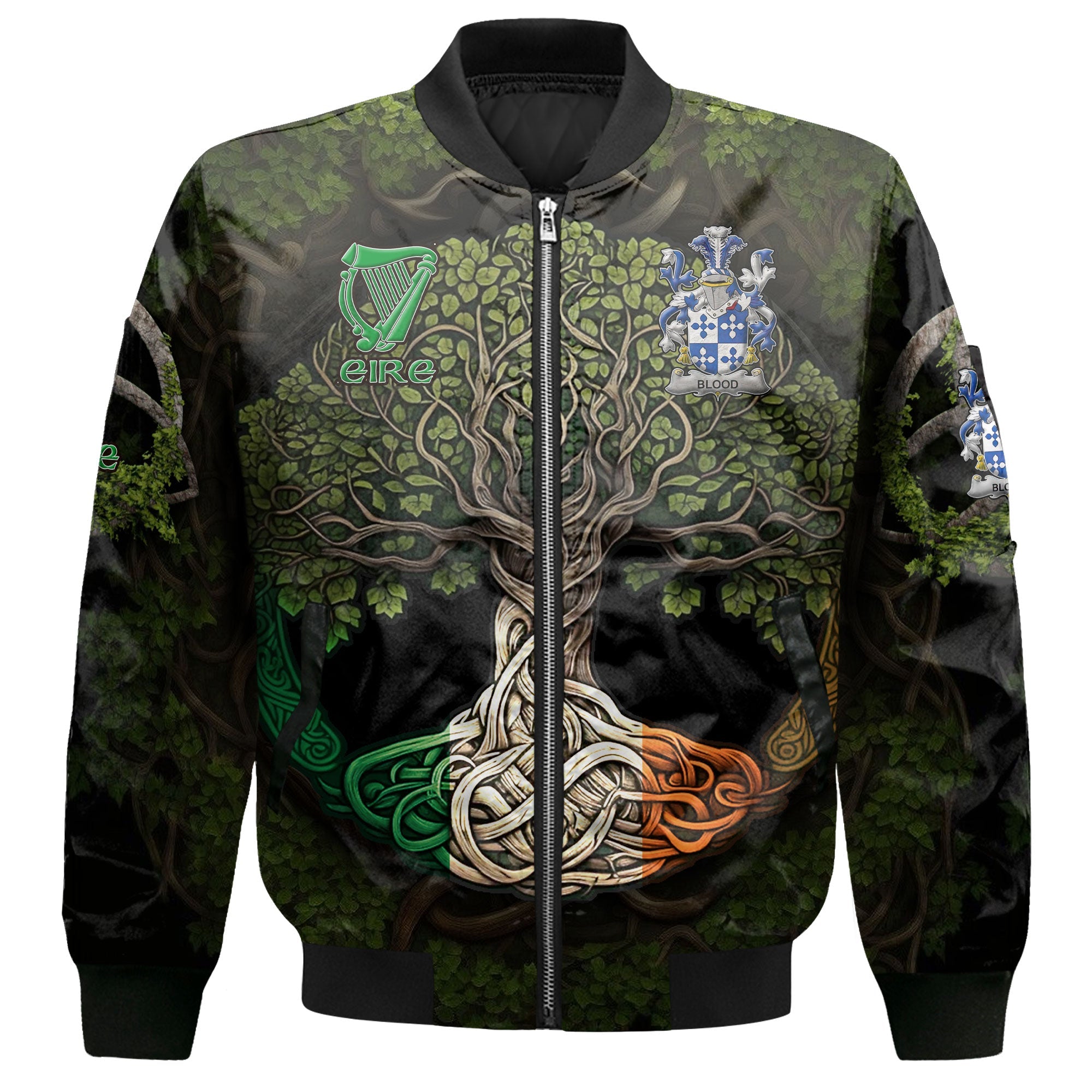 Blood Bomber Jackets Ireland Is My Root Style