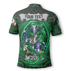 Blood Polo Shirts The Green Dragon Of Ireland Style