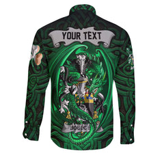 Boulger or O Bolger Long Sleeve Button Shirts The Green Dragon Of Ireland Style