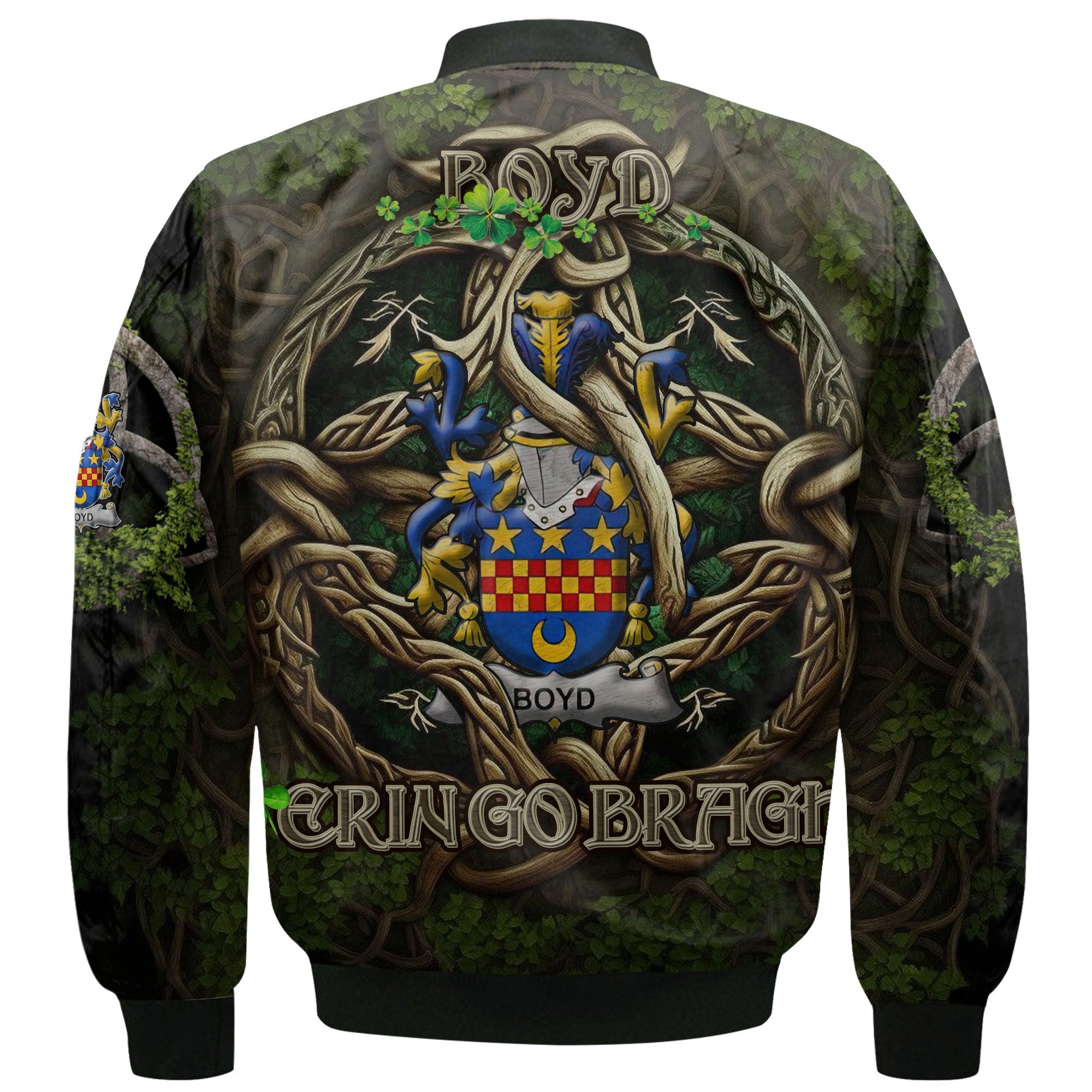 Boyd of Danson Bomber Jackets Ireland Is My Root Style