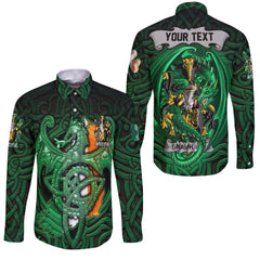 Bramhall Long Sleeve Button Shirts The Green Dragon Of Ireland Style