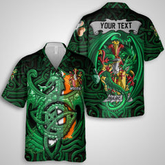 Branigan or O Branagan Hawaiian Shirts The Green Dragon Of Ireland Style