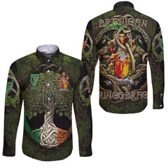 Branigan or O Branagan Long Sleeve Button Shirts Ireland Is My Root Style