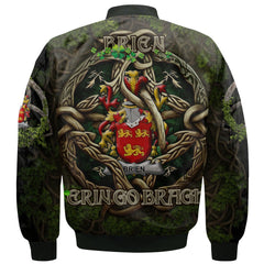Brien or Bryan Bomber Jackets Ireland Is My Root Style