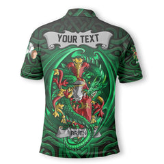 Brien or Bryan Polo Shirts The Green Dragon Of Ireland Style