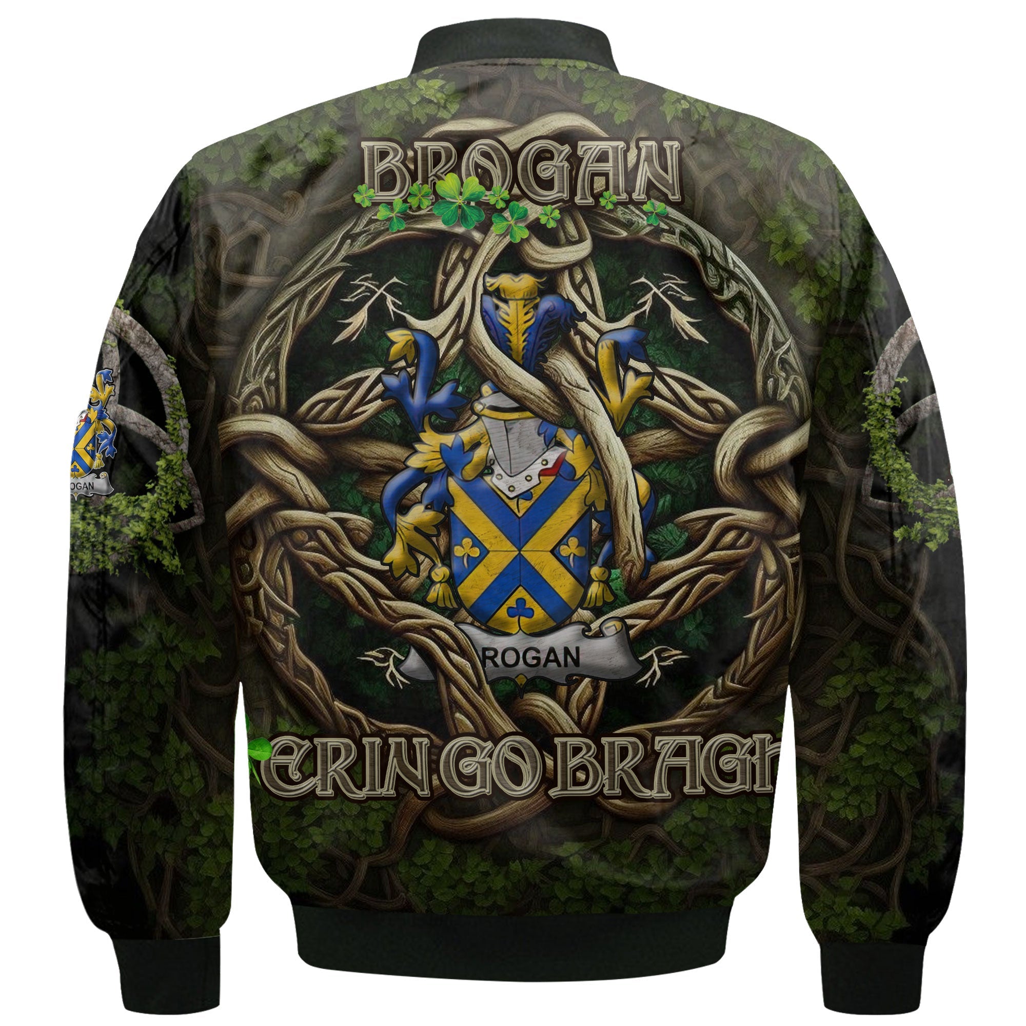 Brogan or O Brogan Bomber Jackets Ireland Is My Root Style