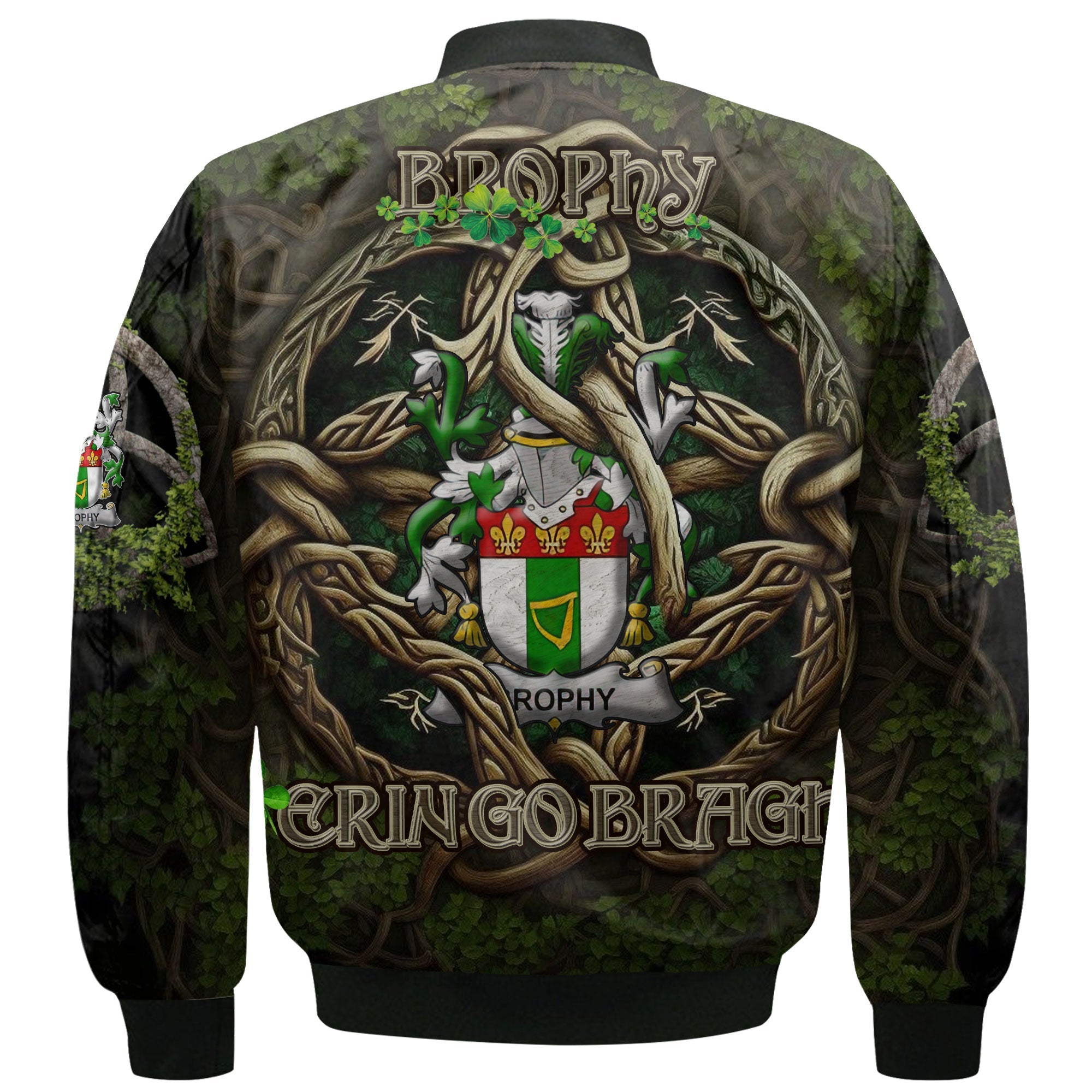 Brophy or O Brophy Bomber Jackets Ireland Is My Root Style