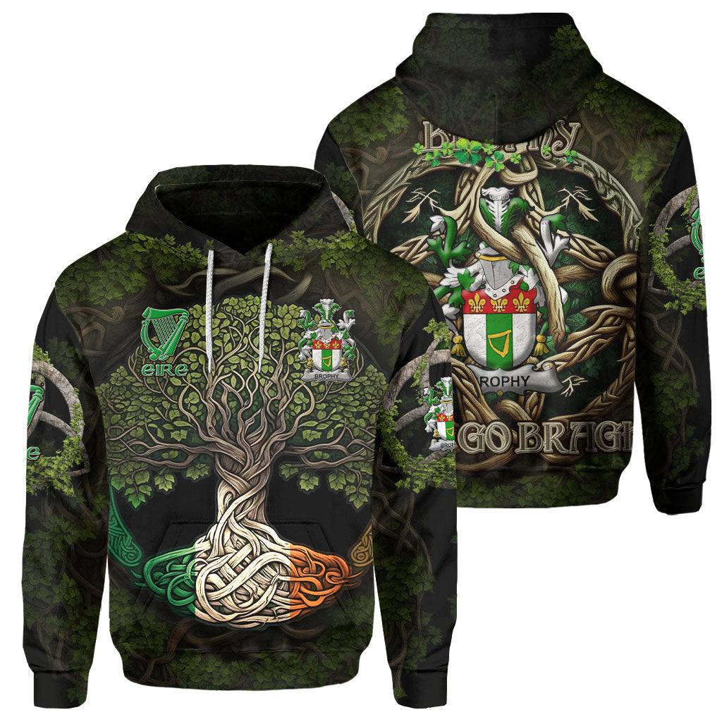 Brophy or O Brophy Hoodies Ireland Is My Root Style