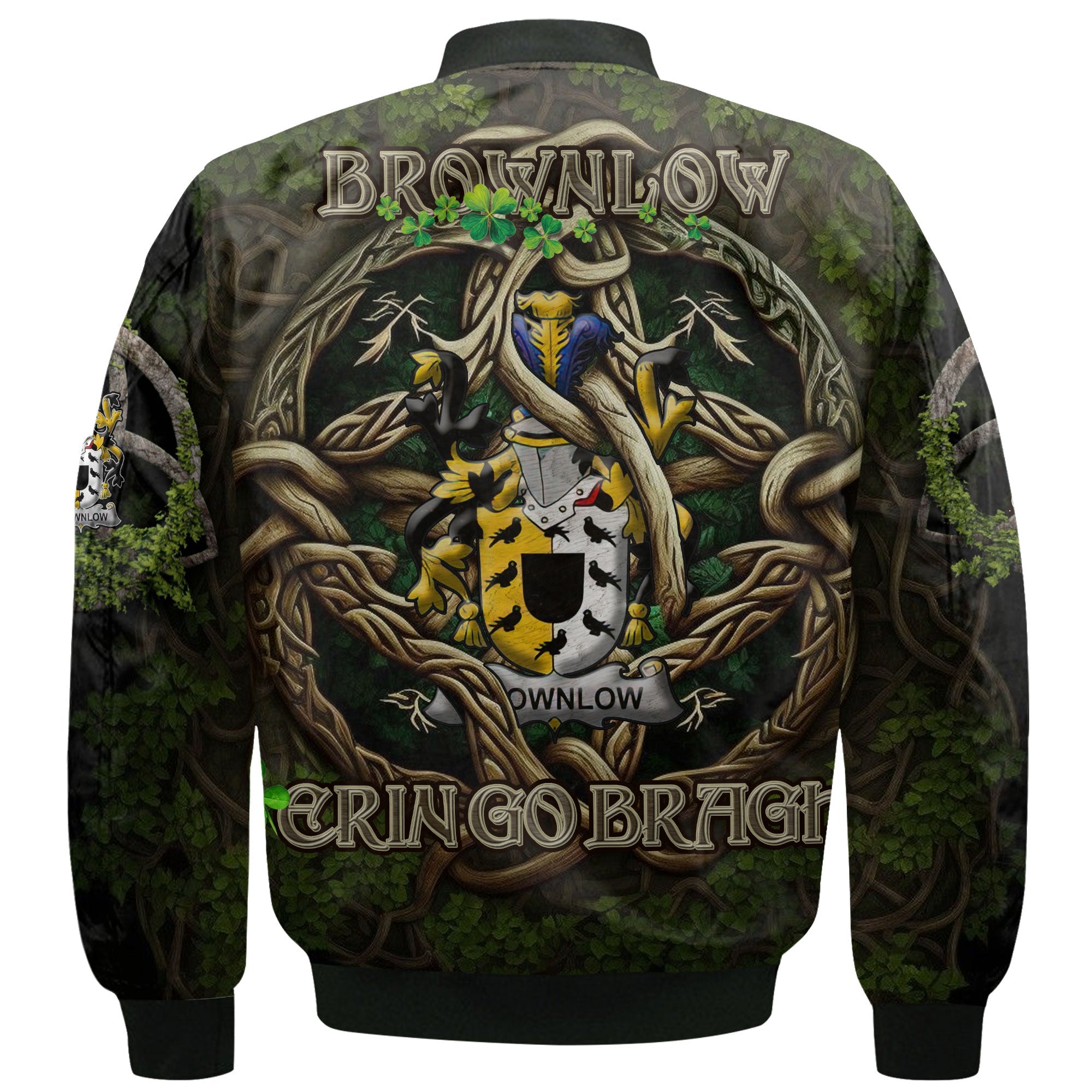 Brownlow Bomber Jackets Ireland Is My Root Style