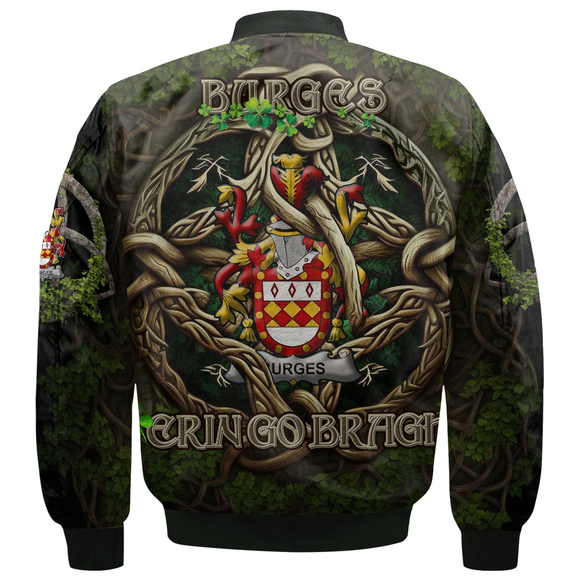 Burges Bomber Jackets Ireland Is My Root Style
