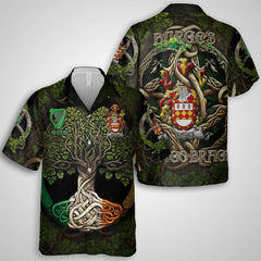 Burges Hawaiian Shirts Ireland Is My Root Style