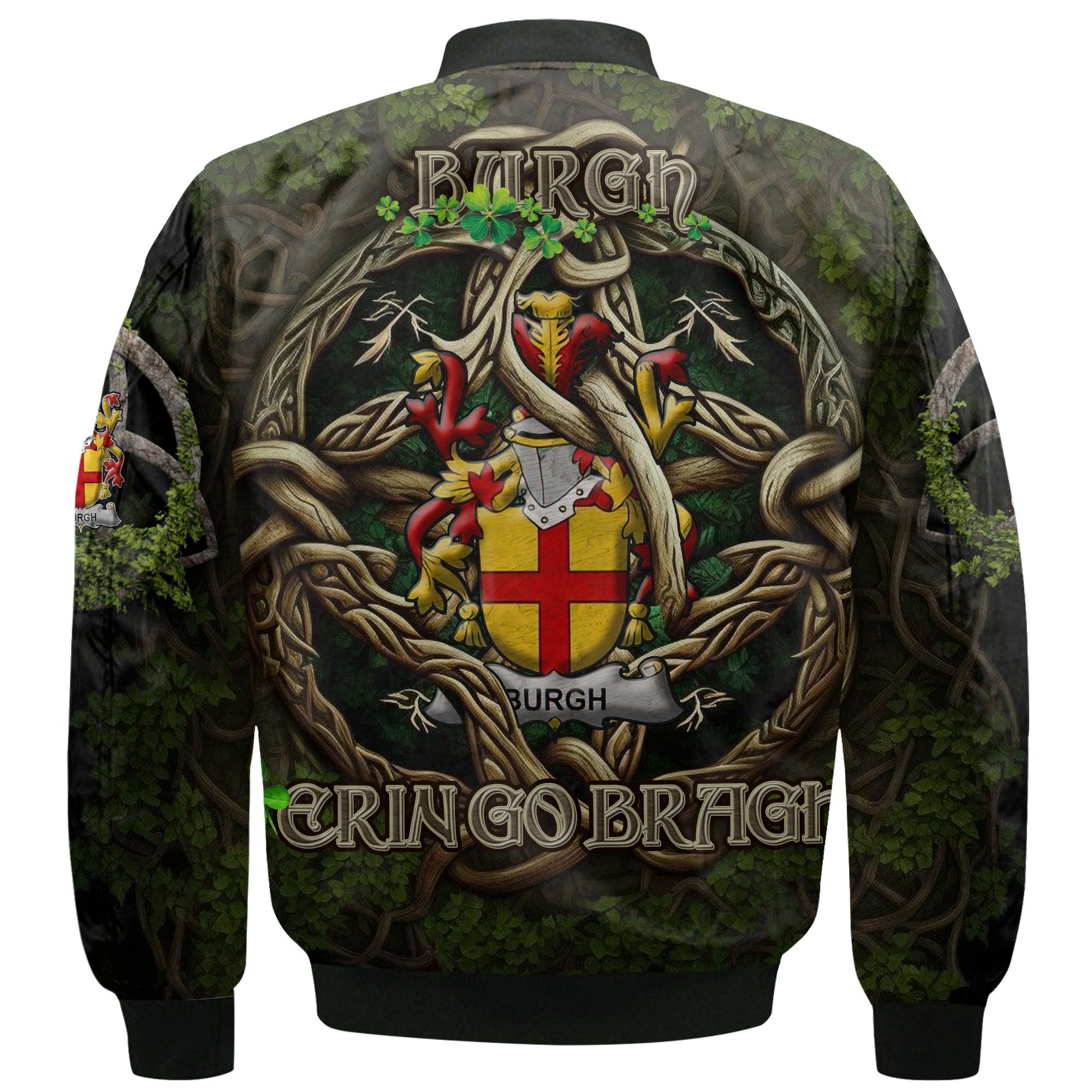 Burgh Bomber Jackets Ireland Is My Root Style