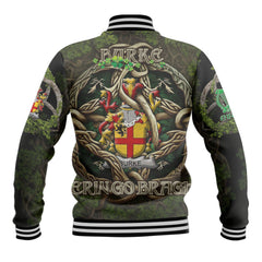 Burke Baseball Jackets Ireland Is My Root Style