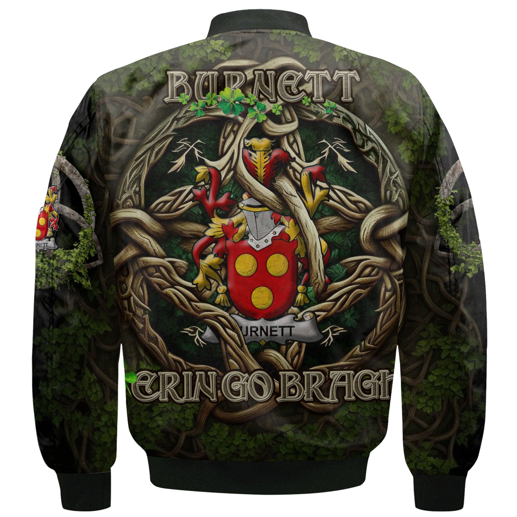 Burnett Bomber Jackets Ireland Is My Root Style