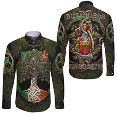 Burroughs Long Sleeve Button Shirts Ireland Is My Root Style