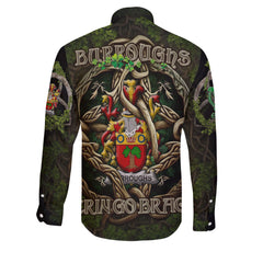 Burroughs Long Sleeve Button Shirts Ireland Is My Root Style