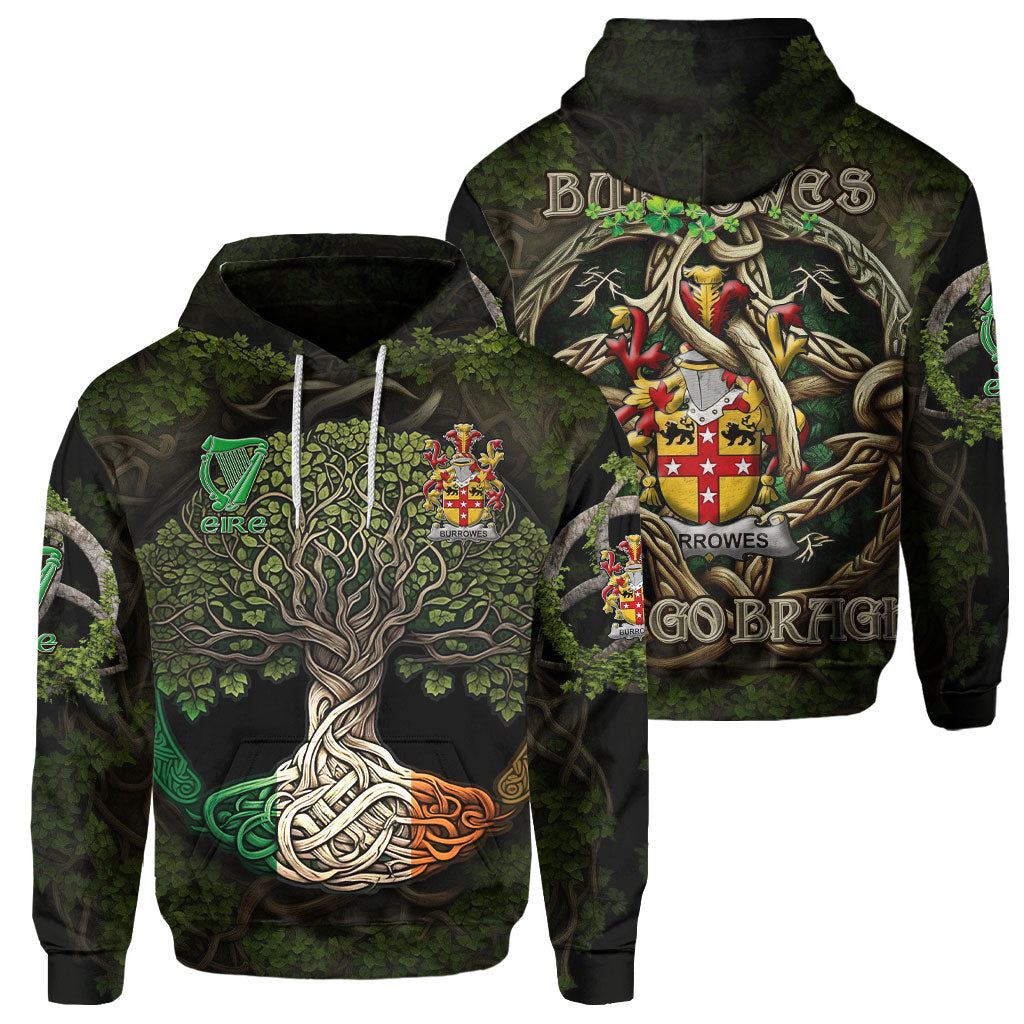 Burrowes Hoodies Ireland Is My Root Style