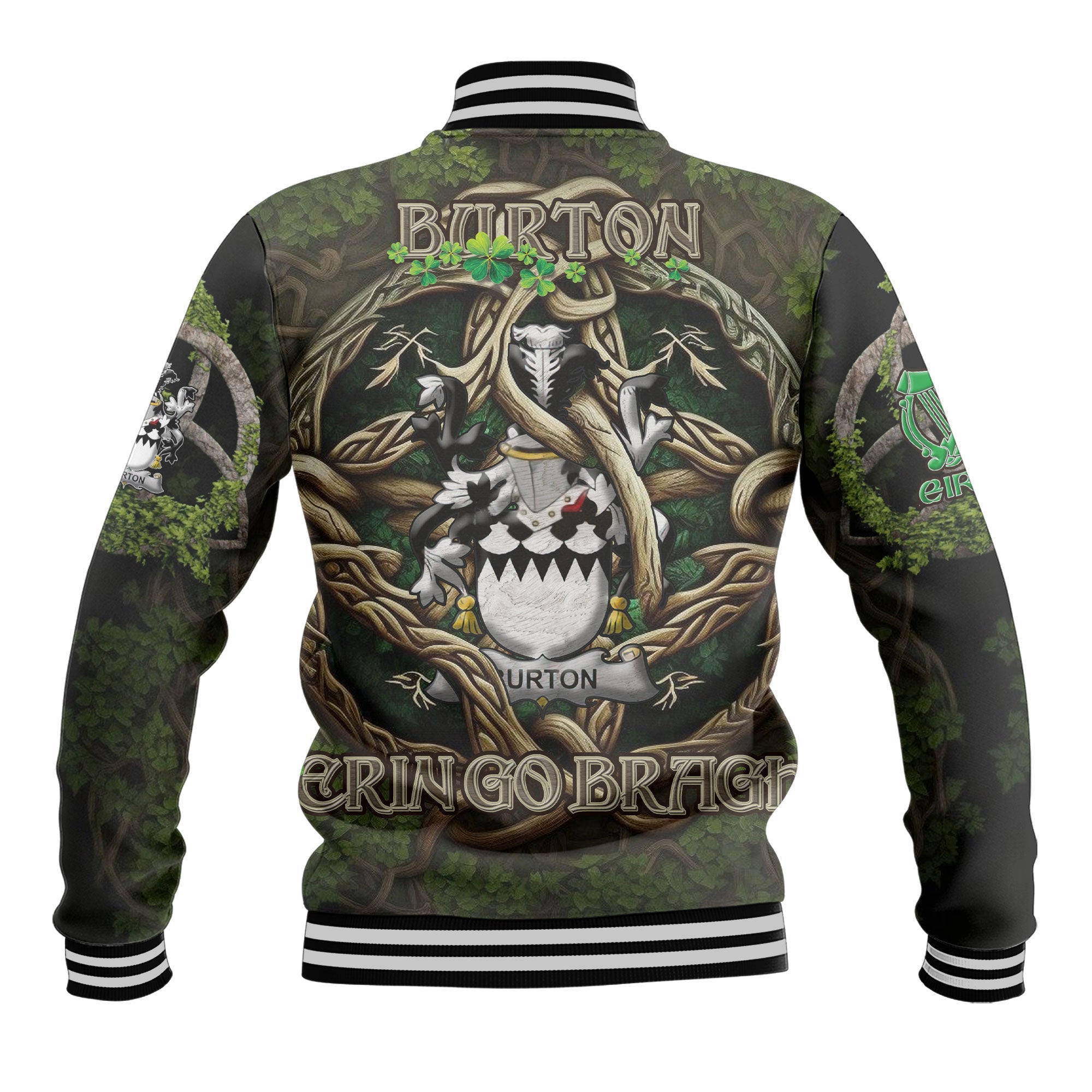 Burton Baseball Jackets Ireland Is My Root Style