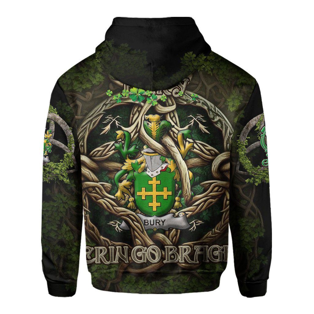 Bury or Berry Hoodies Ireland Is My Root Style