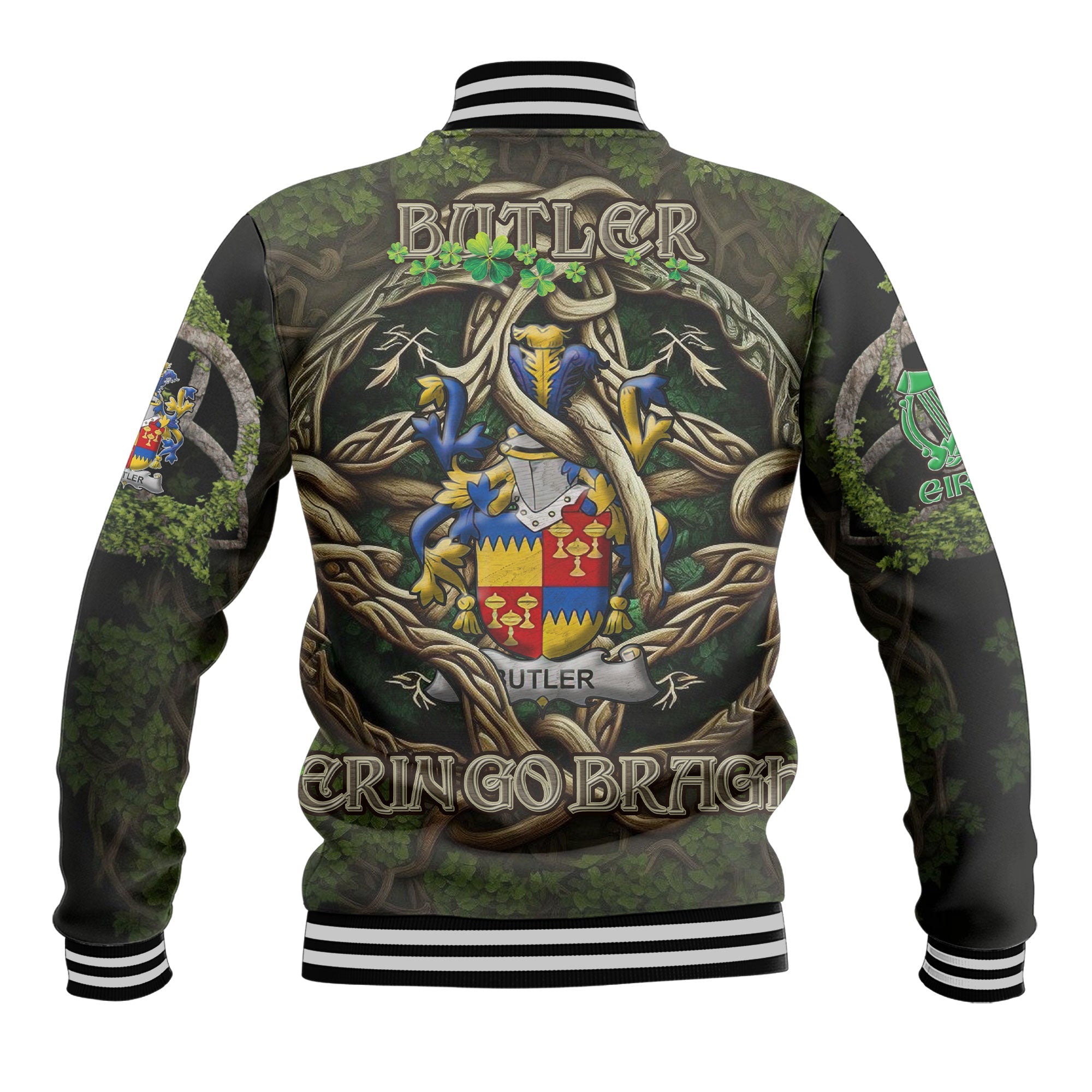Butler Baseball Jackets Ireland Is My Root Style