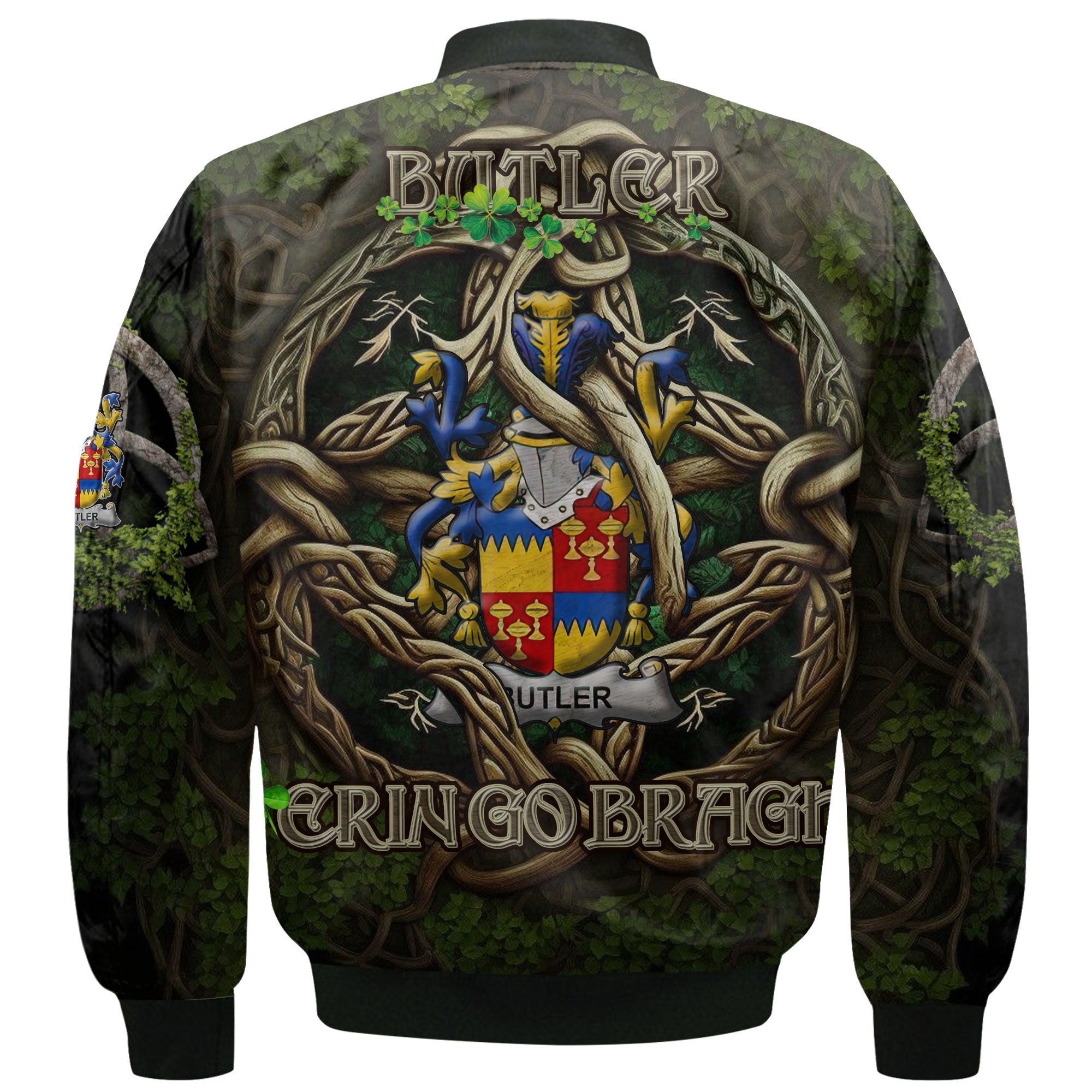 Butler Bomber Jackets Ireland Is My Root Style