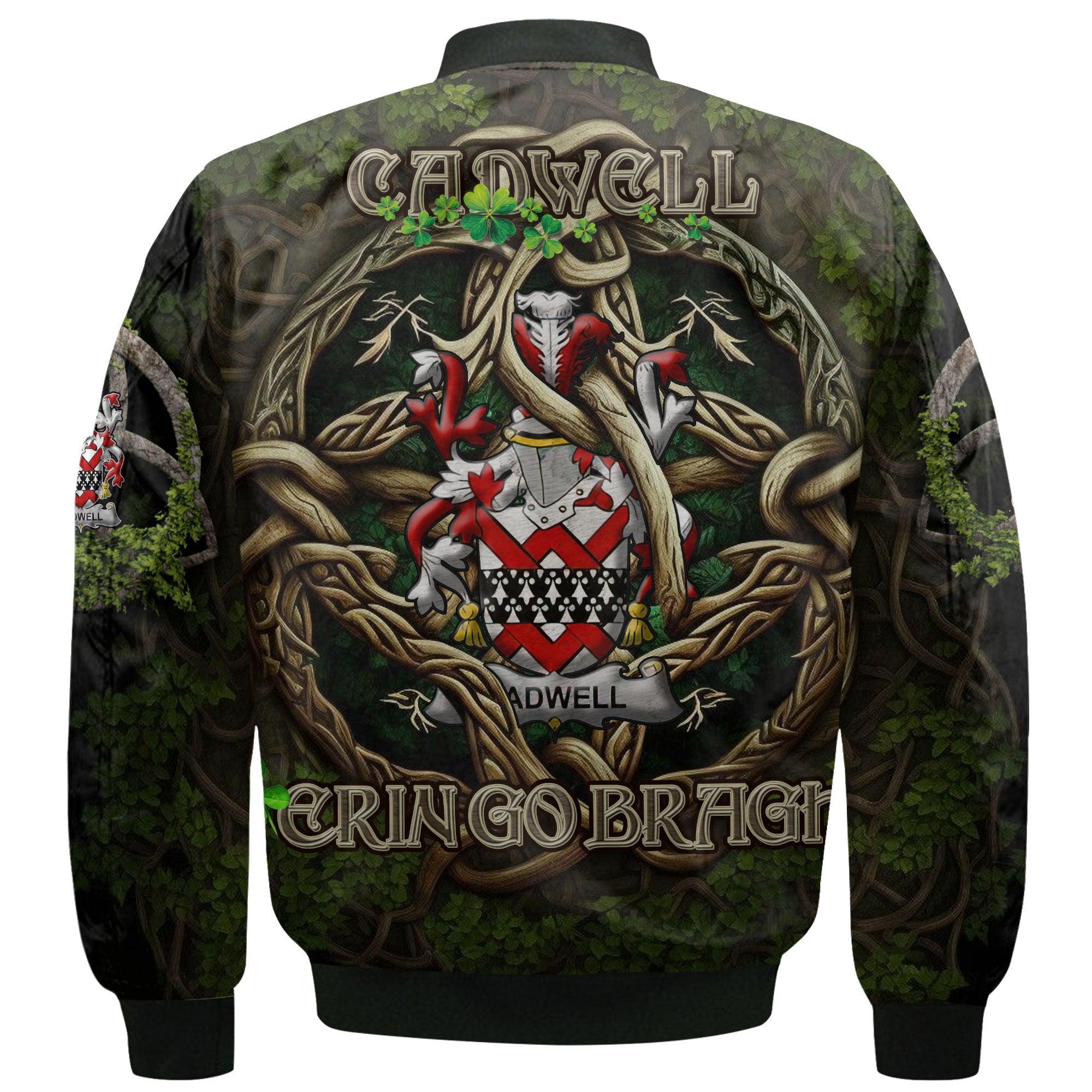 Cadwell or Caddell Bomber Jackets Ireland Is My Root Style