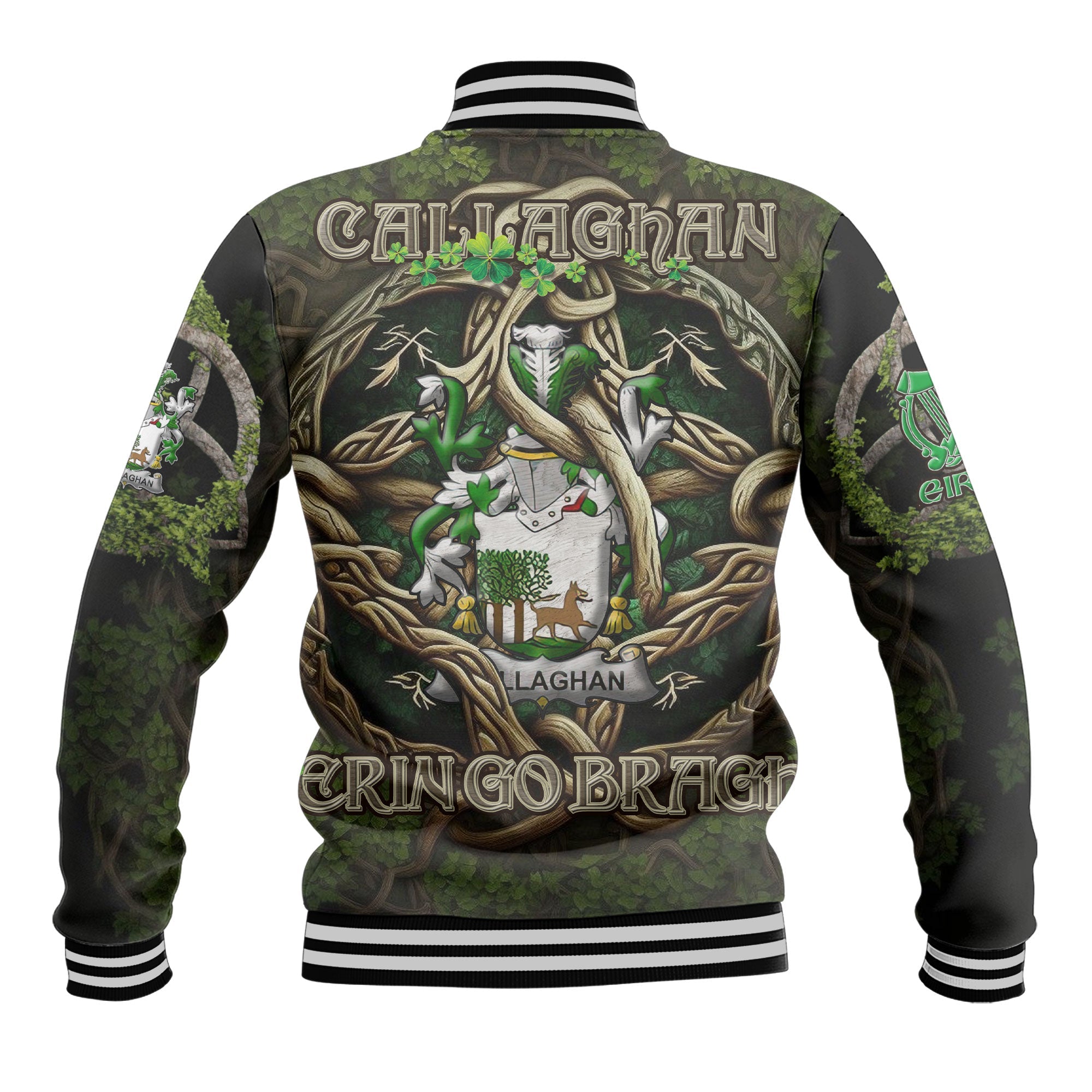 Callaghan or O Callaghan Baseball Jackets Ireland Is My Root Style