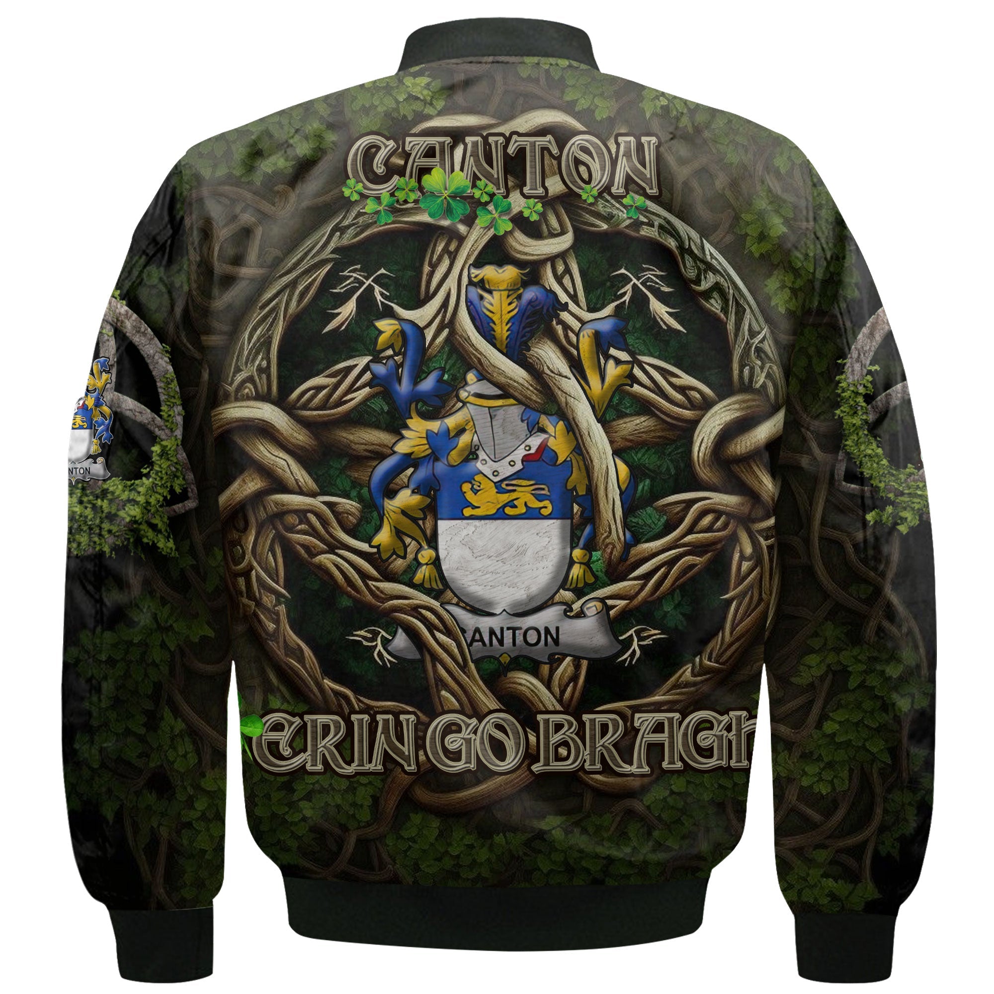 Canton Bomber Jackets Ireland Is My Root Style