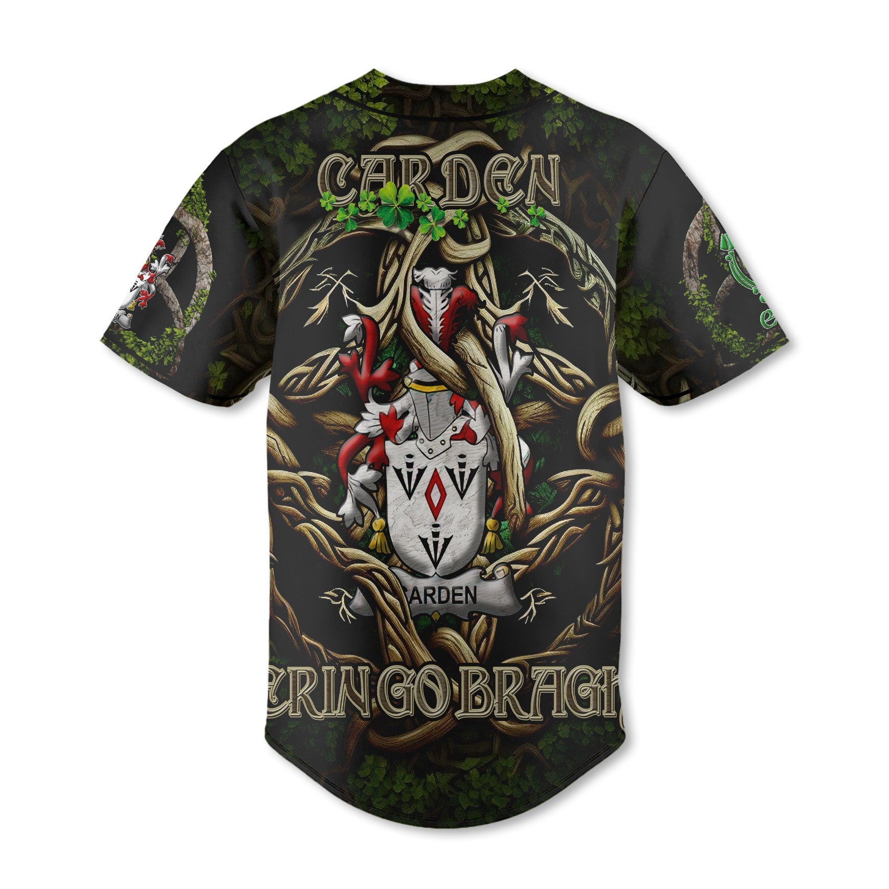 Carden Baseball Jerseys Ireland Is My Root Style