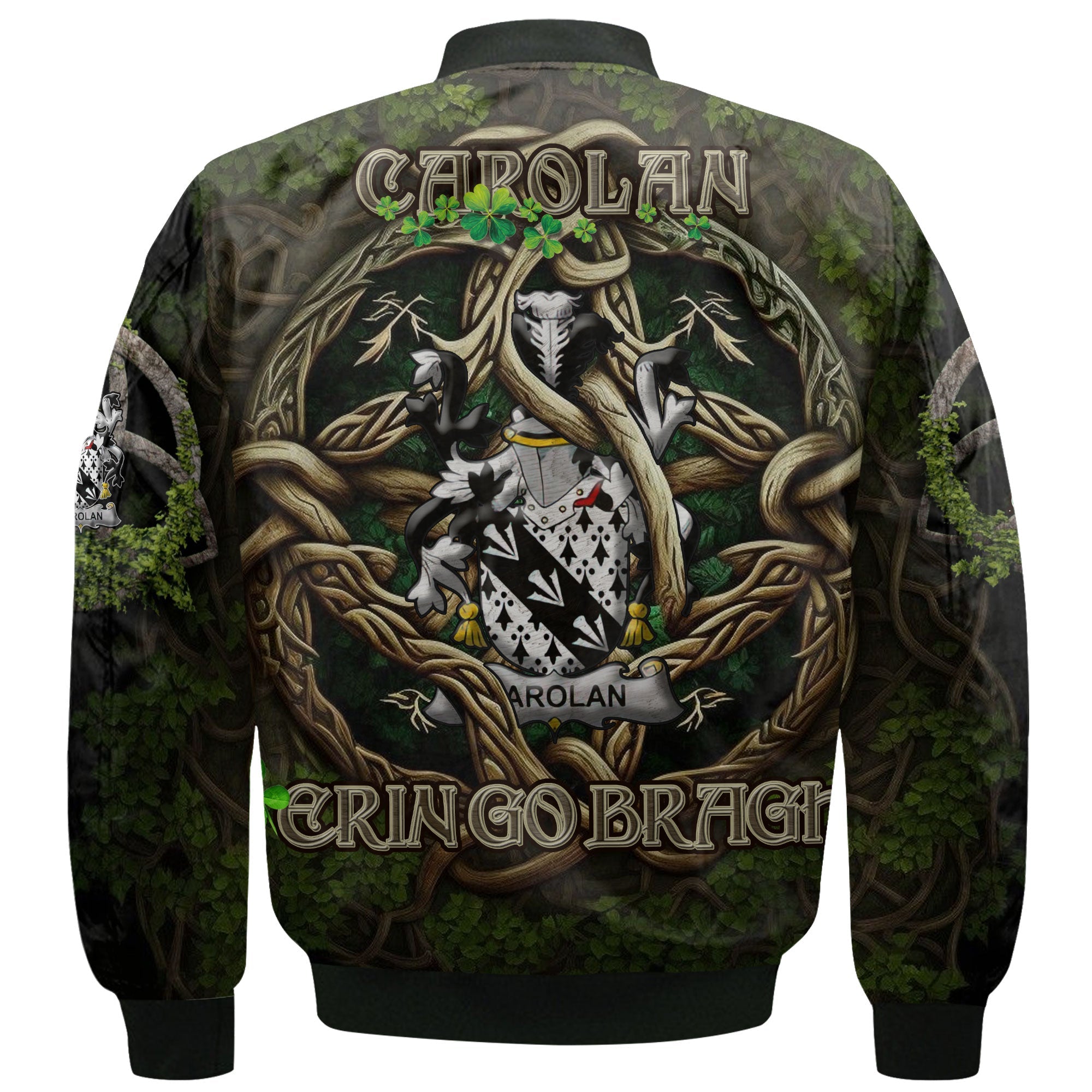 Carolan Bomber Jackets Ireland Is My Root Style