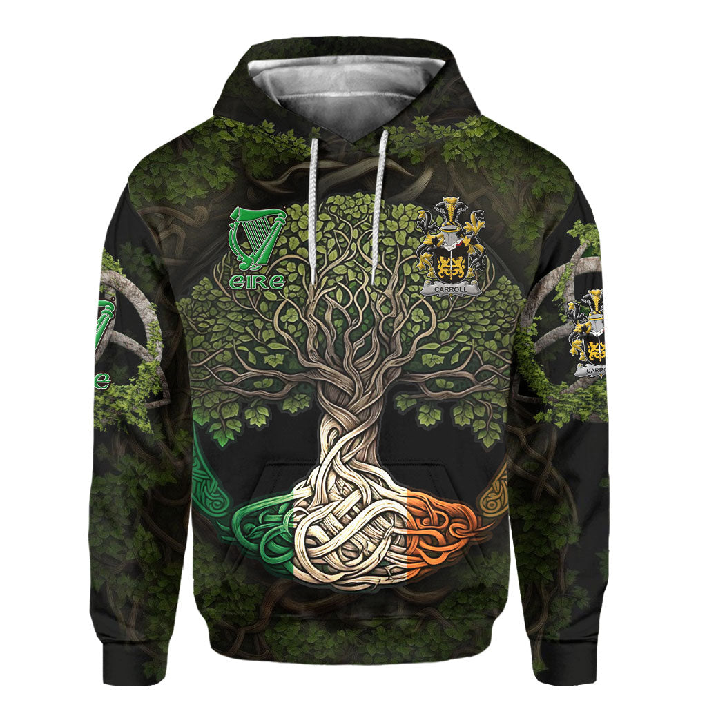 Carroll or O Carroll Hoodies Ireland Is My Root Style