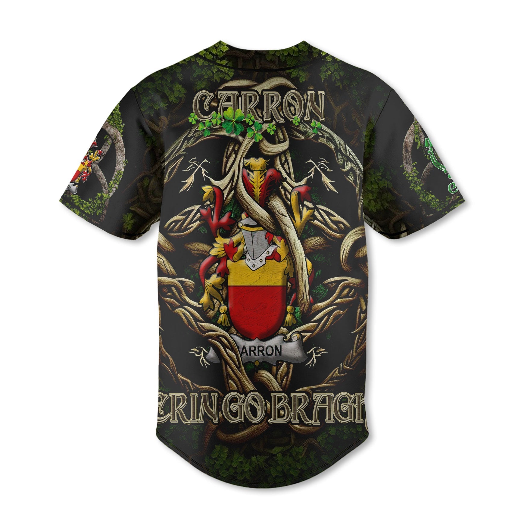 Carron Baseball Jerseys Ireland Is My Root Style