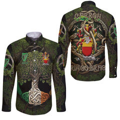 Carron Long Sleeve Button Shirts Ireland Is My Root Style
