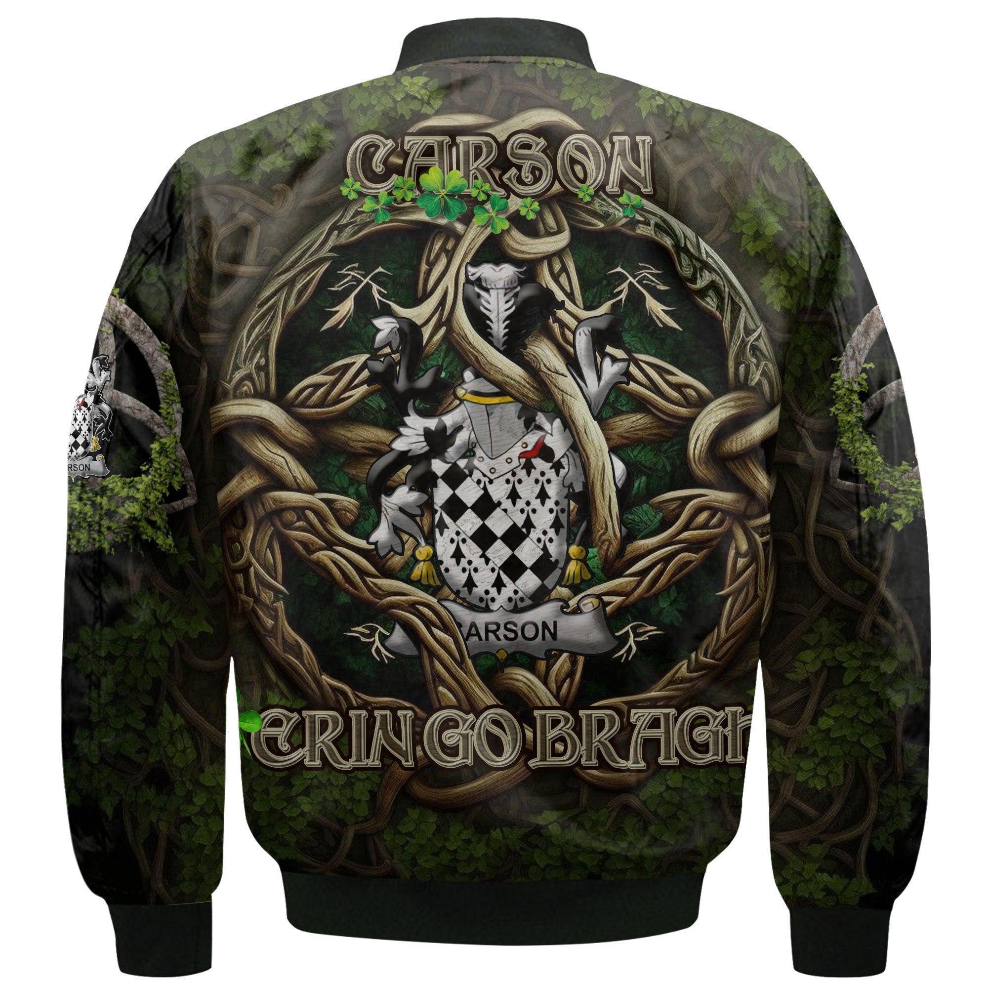 Carson Bomber Jackets Ireland Is My Root Style