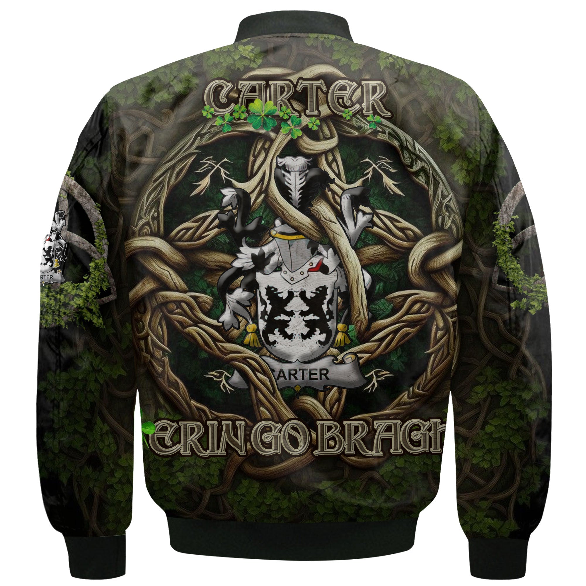 Carter Bomber Jackets Ireland Is My Root Style