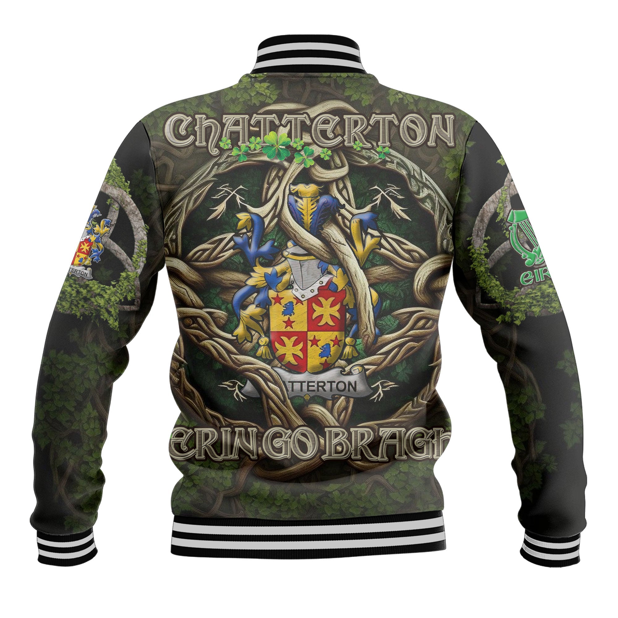 Chatterton Baseball Jackets Ireland Is My Root Style