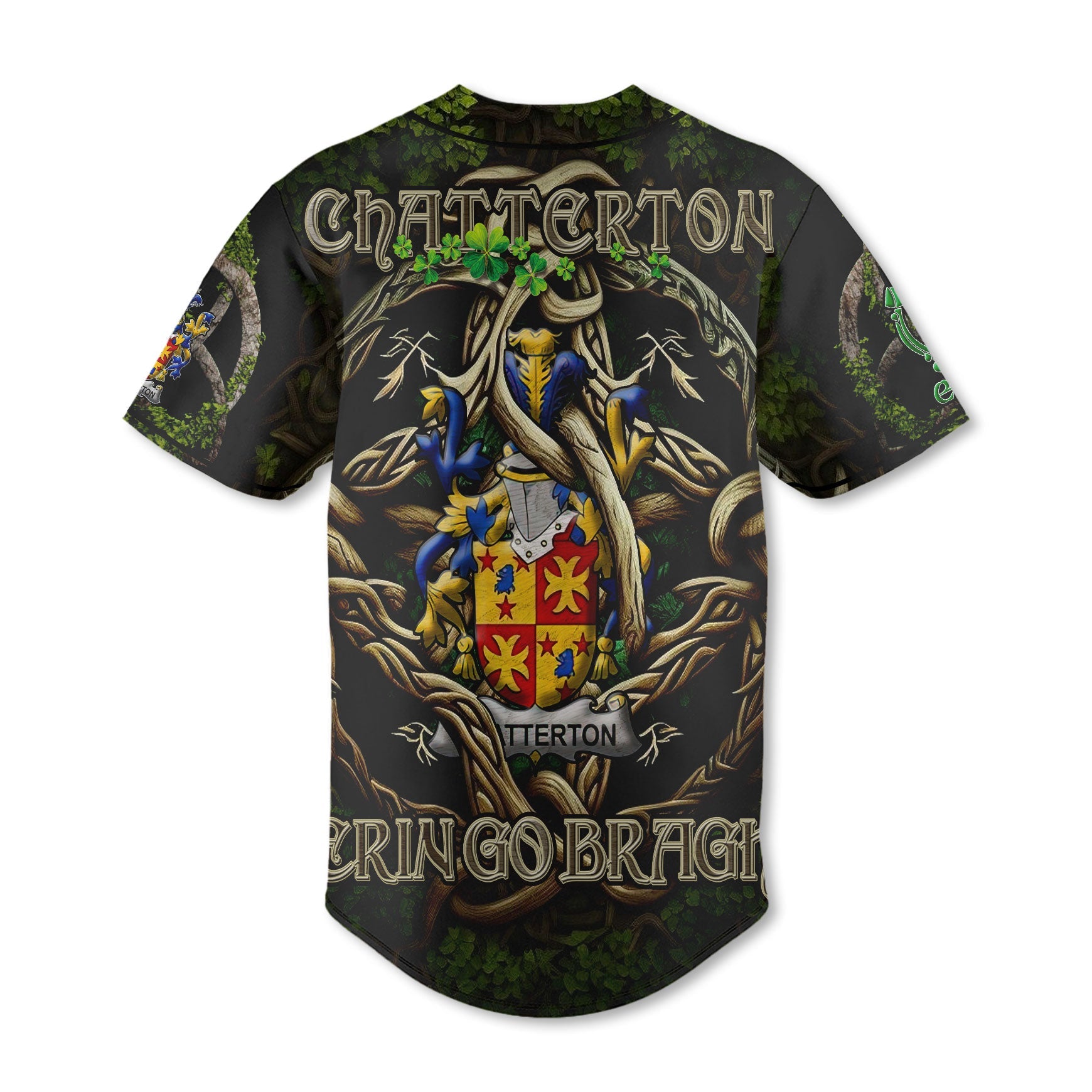 Chatterton Baseball Jerseys Ireland Is My Root Style