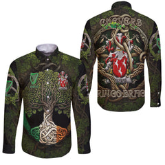 Chevers Long Sleeve Button Shirts Ireland Is My Root Style
