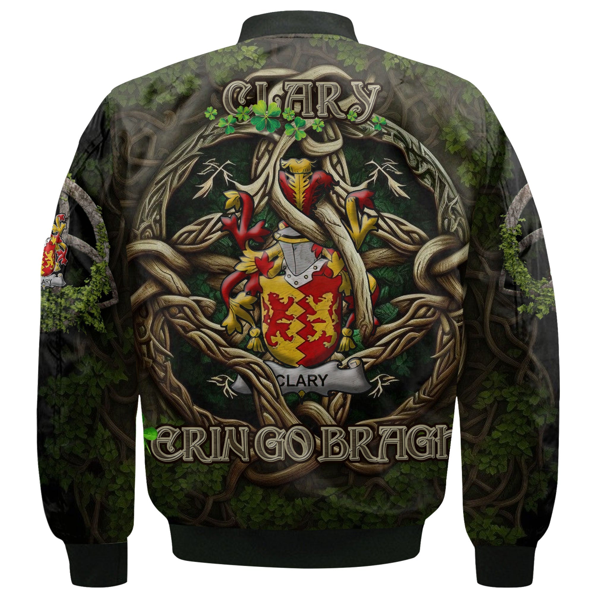 Clary or O Clary Bomber Jackets Ireland Is My Root Style