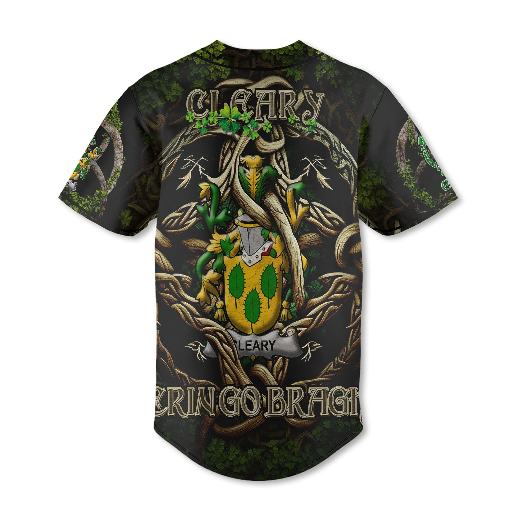 Cleary or O Clery Baseball Jerseys Ireland Is My Root Style