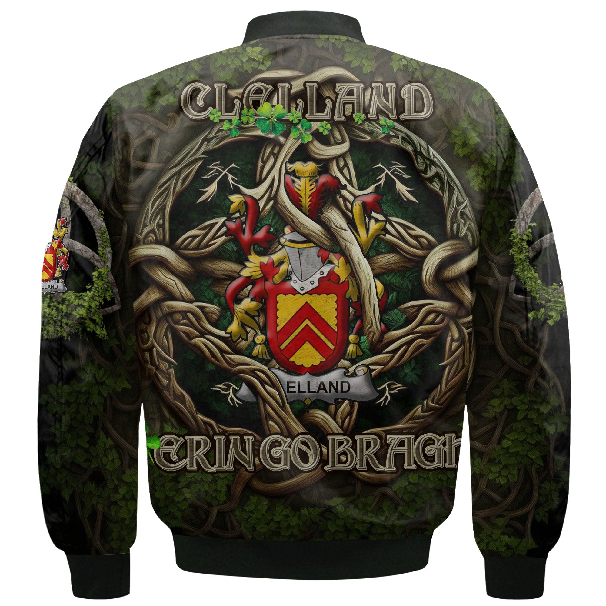 Clelland or McClelland Bomber Jackets Ireland Is My Root Style