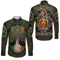 Clelland or McClelland Long Sleeve Button Shirts Ireland Is My Root Style