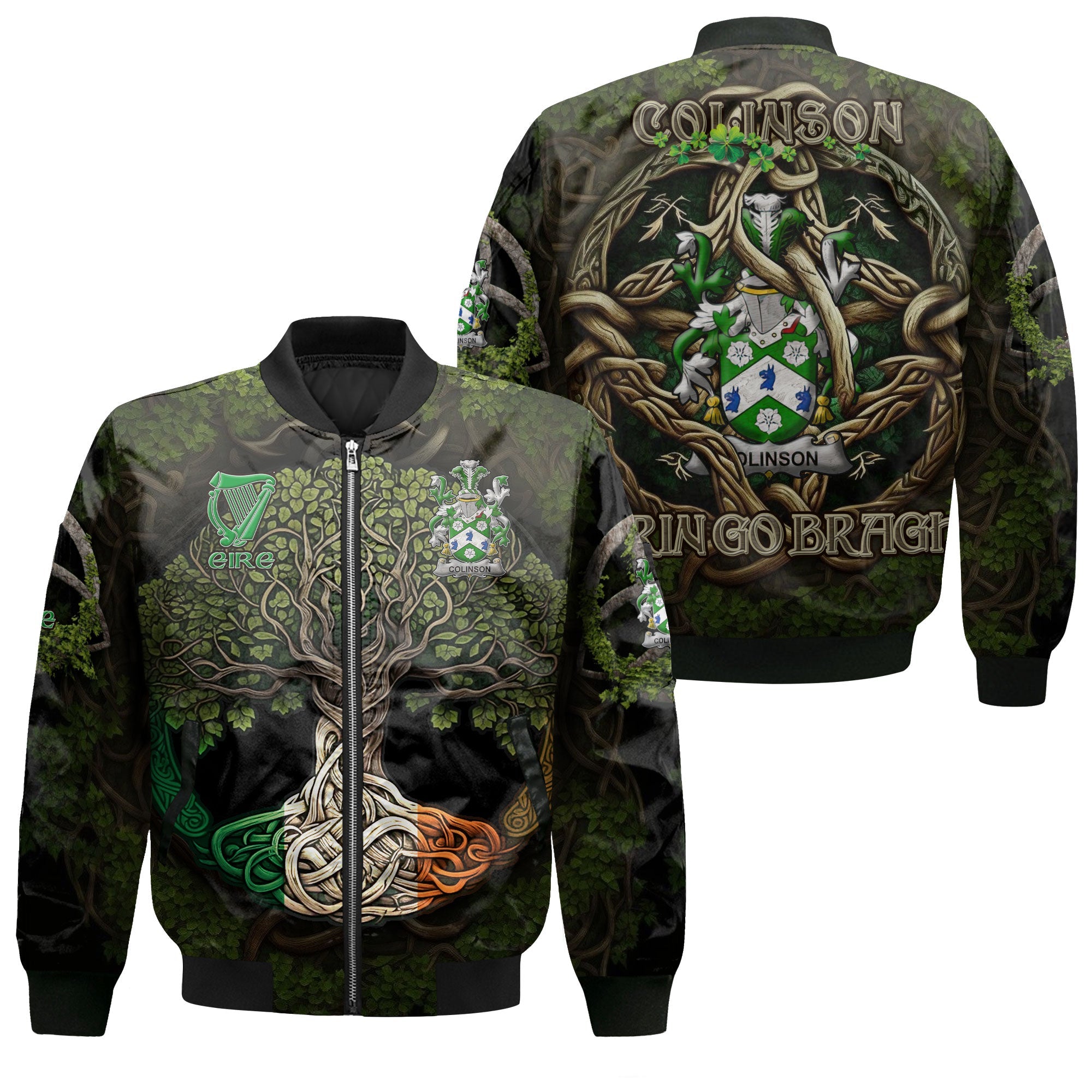 Colinson Bomber Jackets Ireland Is My Root Style